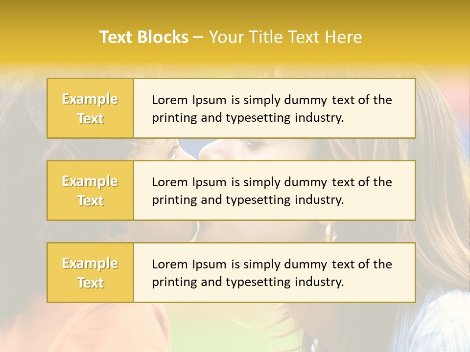 Family Love - Mother And Son Portrait Kissing Outdoors On A Sunny Day PowerPoint Template