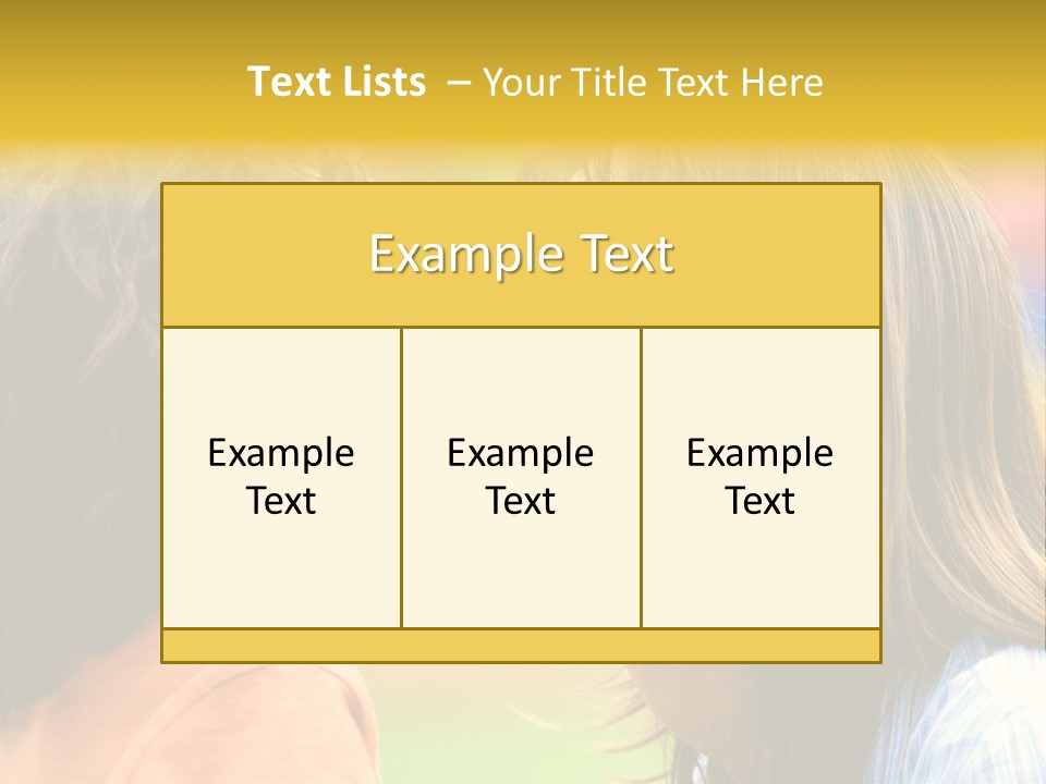 Family Love - Mother And Son Portrait Kissing Outdoors On A Sunny Day PowerPoint Template