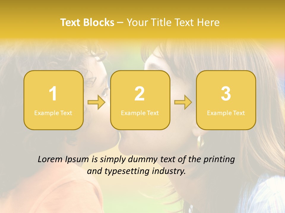 Family Love - Mother And Son Portrait Kissing Outdoors On A Sunny Day PowerPoint Template