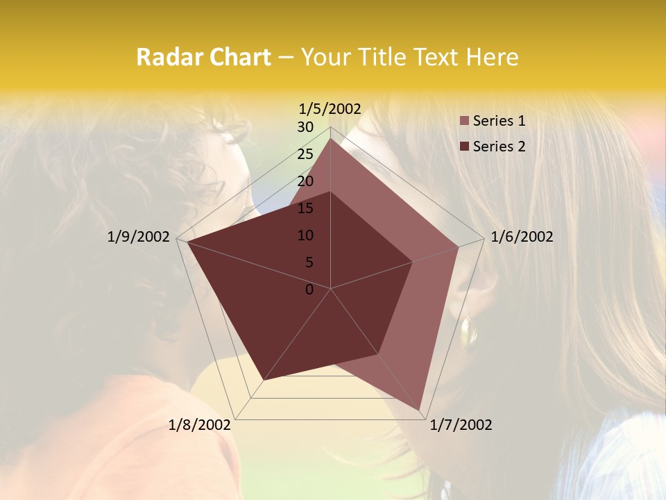 Family Love - Mother And Son Portrait Kissing Outdoors On A Sunny Day PowerPoint Template