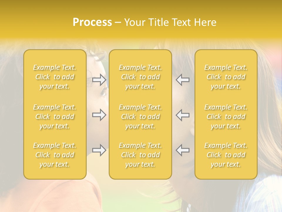 Family Love - Mother And Son Portrait Kissing Outdoors On A Sunny Day PowerPoint Template