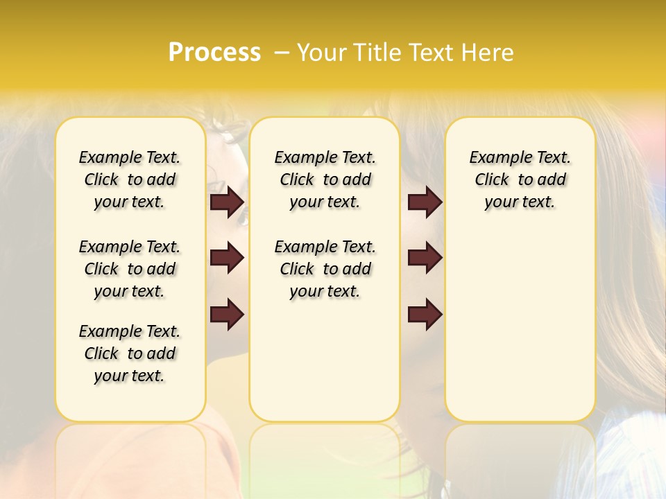Family Love - Mother And Son Portrait Kissing Outdoors On A Sunny Day PowerPoint Template