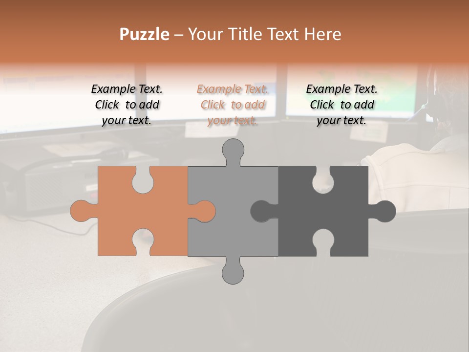 Foot Bridge Across Minnehaha Creek PowerPoint Template