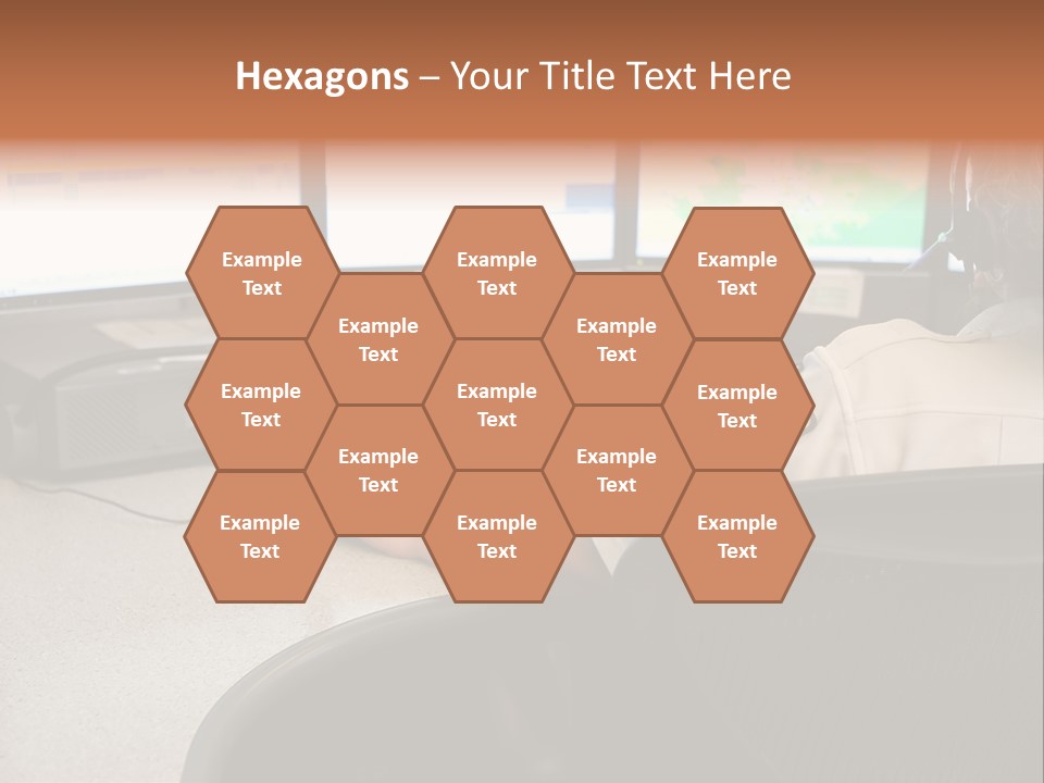 Foot Bridge Across Minnehaha Creek PowerPoint Template