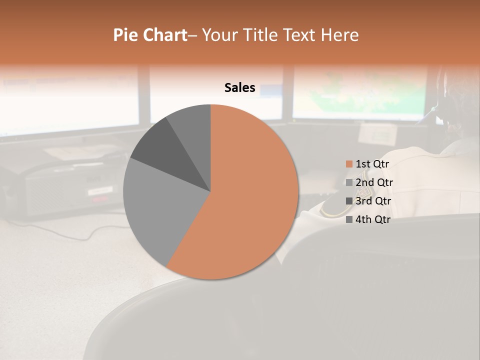 Foot Bridge Across Minnehaha Creek PowerPoint Template
