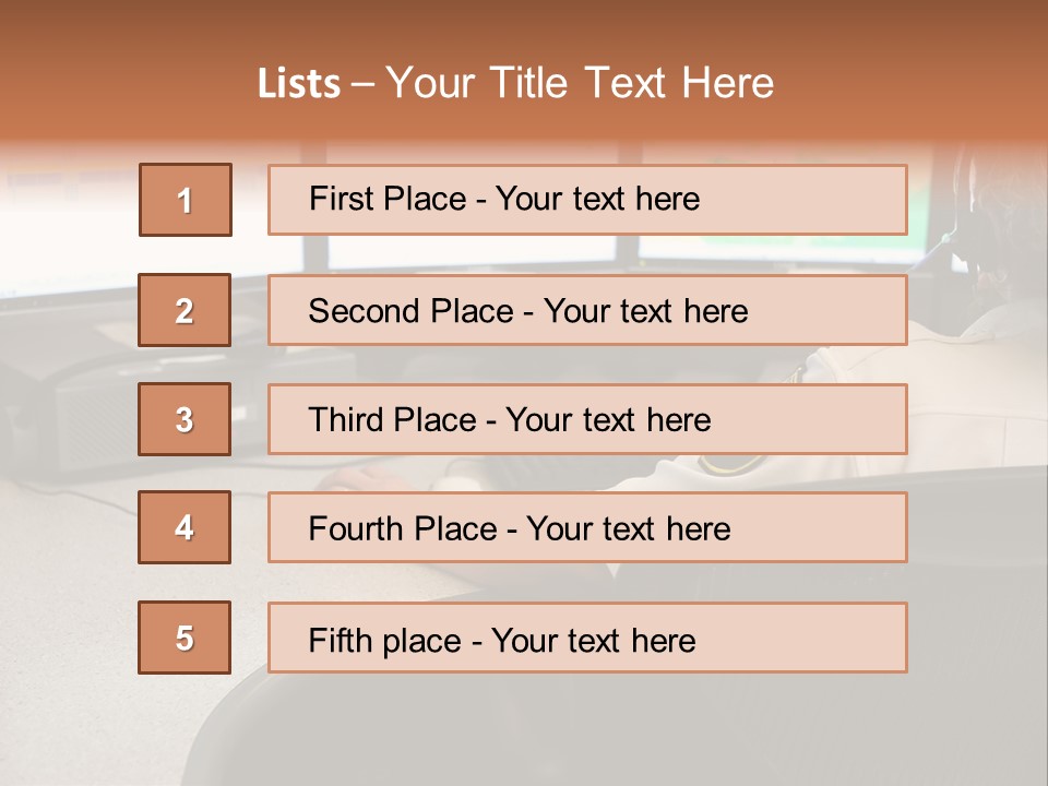 Foot Bridge Across Minnehaha Creek PowerPoint Template