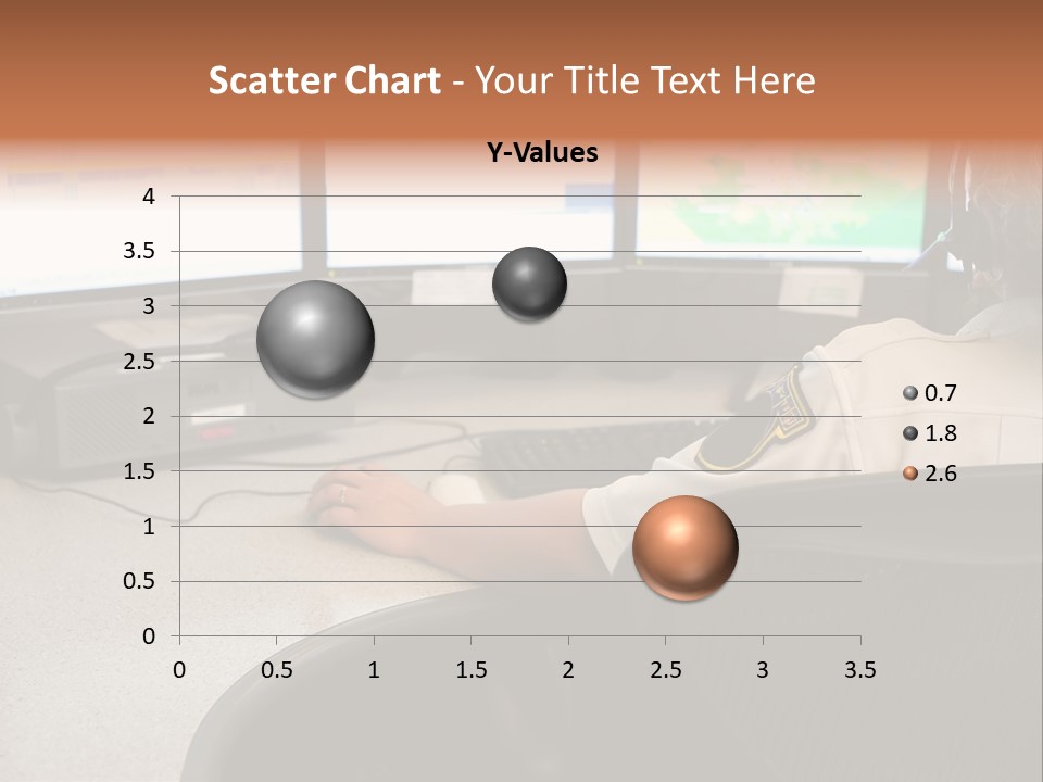 Foot Bridge Across Minnehaha Creek PowerPoint Template