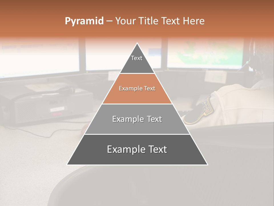 Foot Bridge Across Minnehaha Creek PowerPoint Template