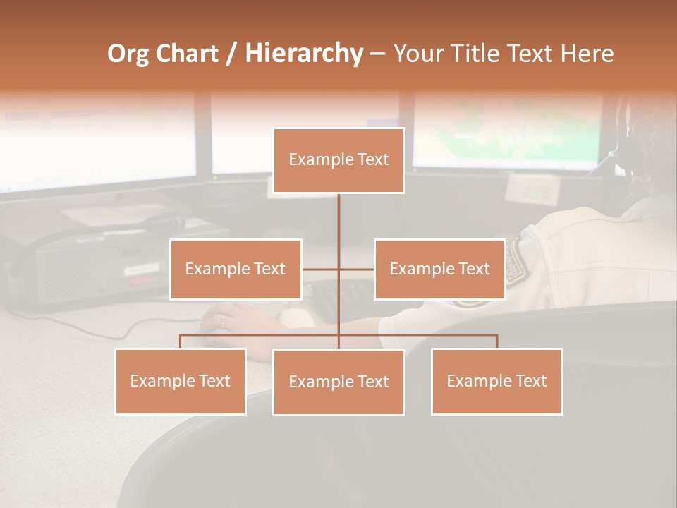 Foot Bridge Across Minnehaha Creek PowerPoint Template