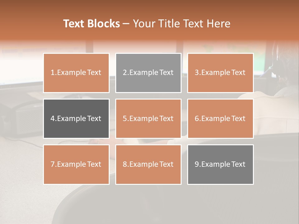 Foot Bridge Across Minnehaha Creek PowerPoint Template