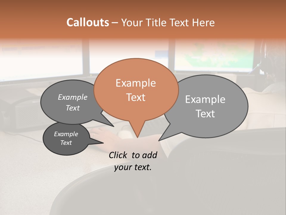 Foot Bridge Across Minnehaha Creek PowerPoint Template
