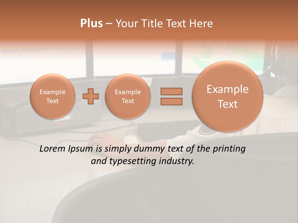 Foot Bridge Across Minnehaha Creek PowerPoint Template