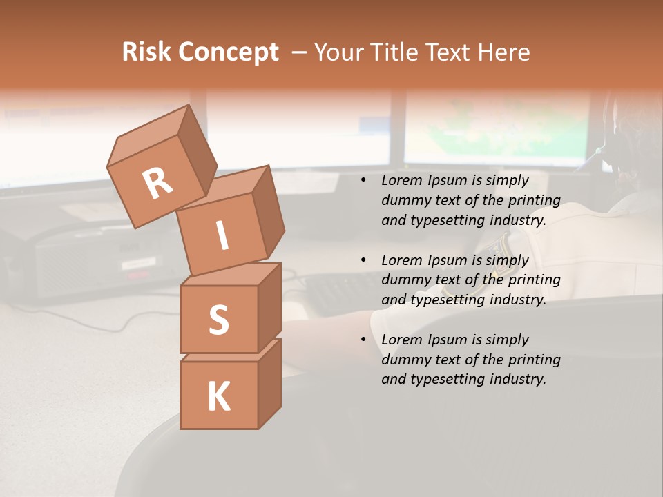 Foot Bridge Across Minnehaha Creek PowerPoint Template