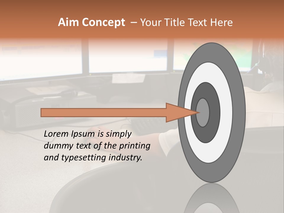 Foot Bridge Across Minnehaha Creek PowerPoint Template