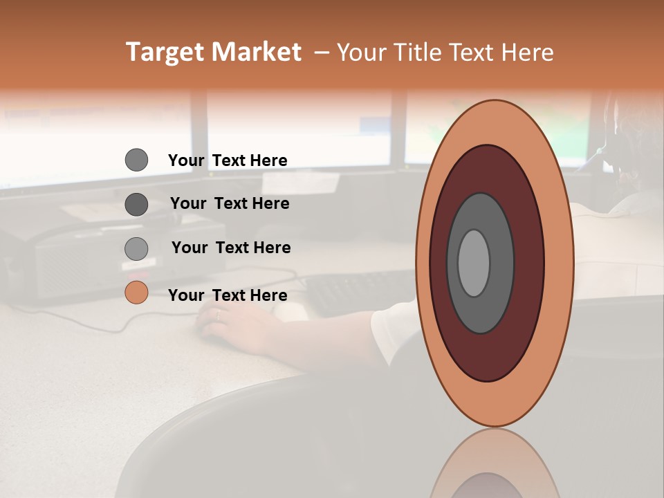 Foot Bridge Across Minnehaha Creek PowerPoint Template