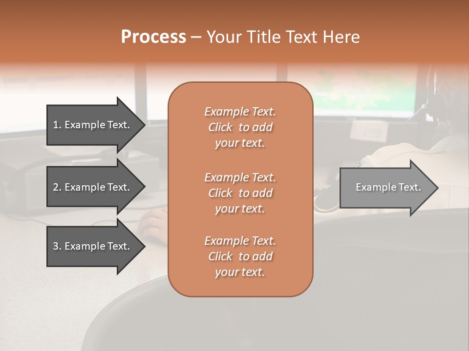 Foot Bridge Across Minnehaha Creek PowerPoint Template