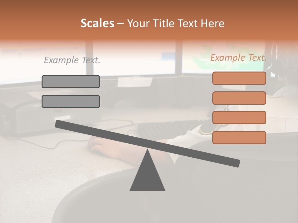 Foot Bridge Across Minnehaha Creek PowerPoint Template