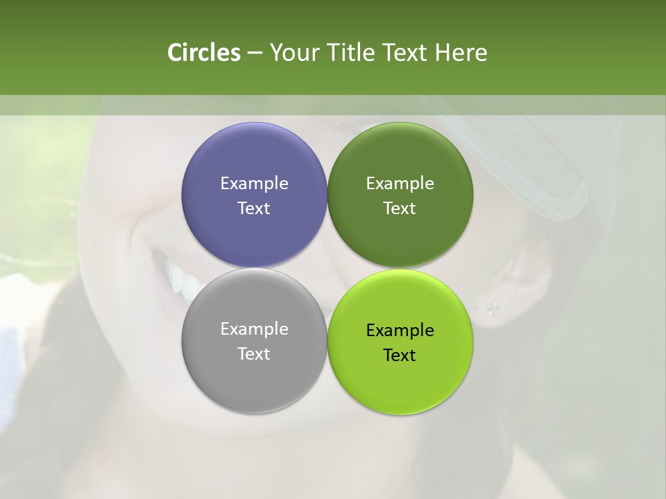 Hat Woman PowerPoint Template