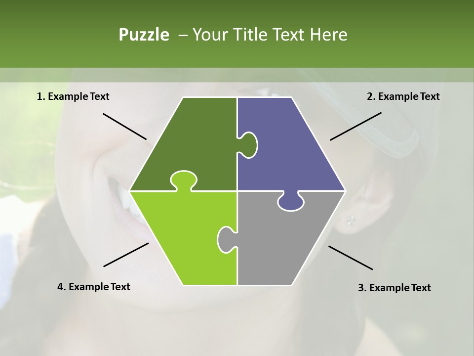 Hat Woman PowerPoint Template