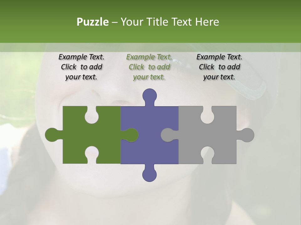 Hat Woman PowerPoint Template