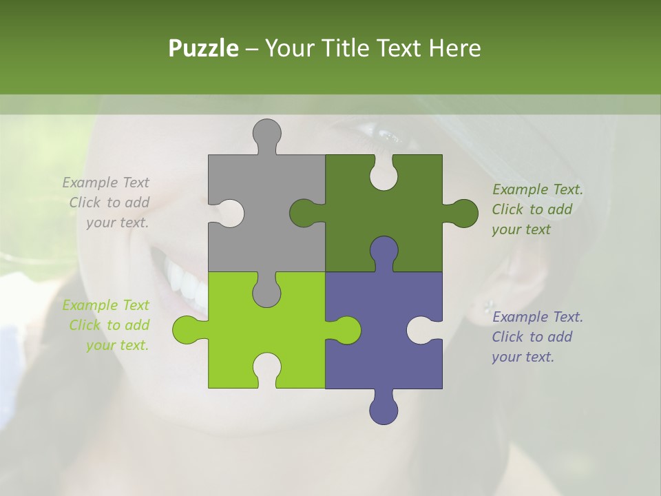 Hat Woman PowerPoint Template