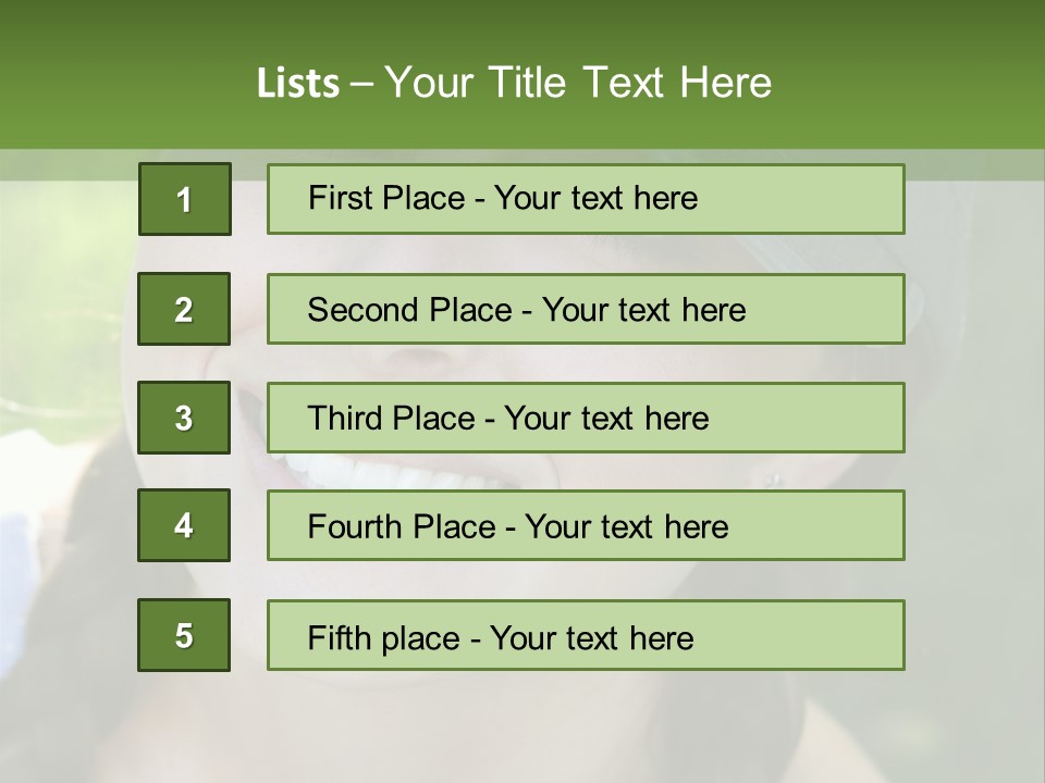 Hat Woman PowerPoint Template