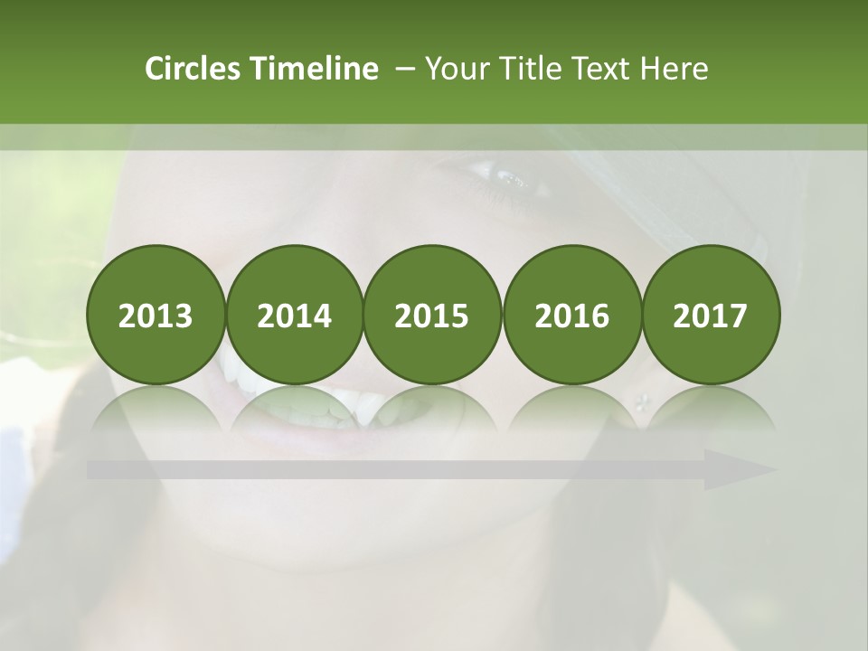 Hat Woman PowerPoint Template