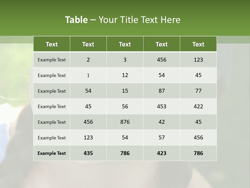 Hat Woman PowerPoint Template