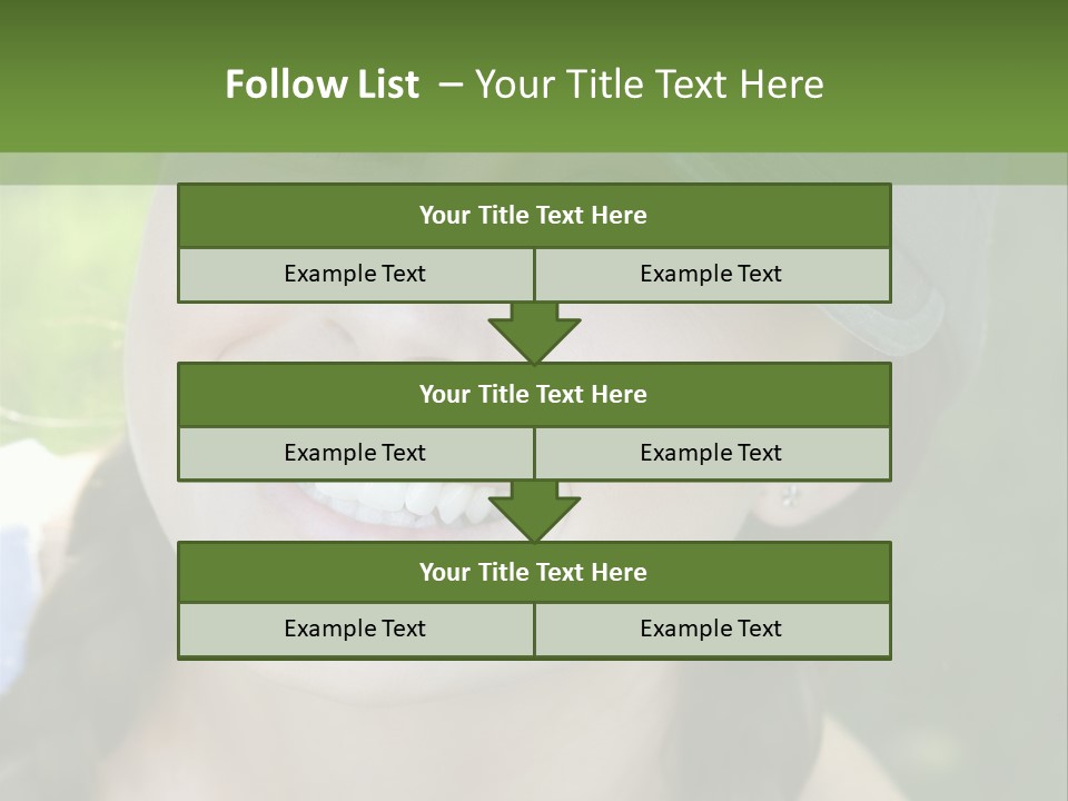 Hat Woman PowerPoint Template