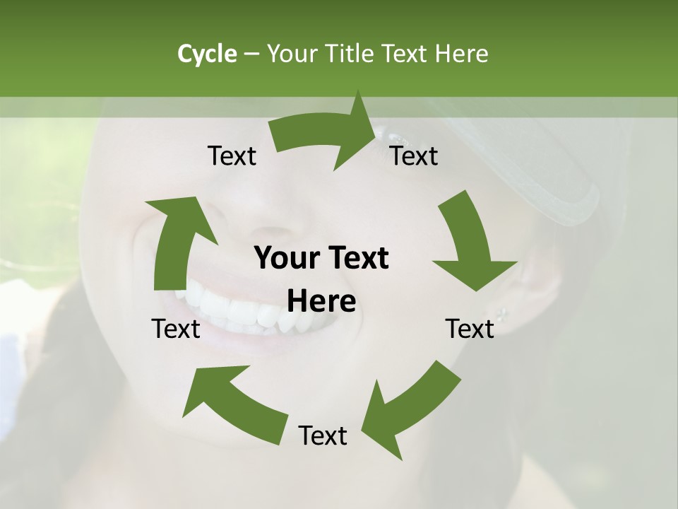 Hat Woman PowerPoint Template