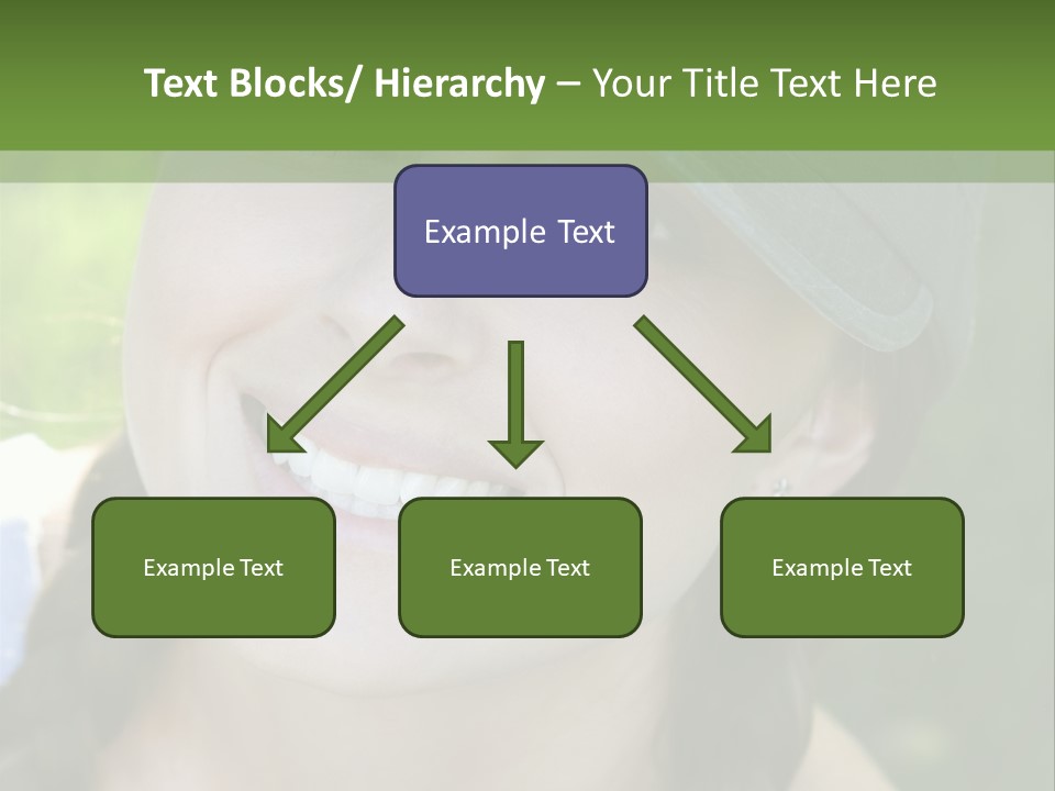 Hat Woman PowerPoint Template