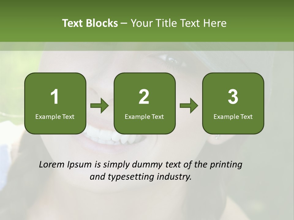 Hat Woman PowerPoint Template