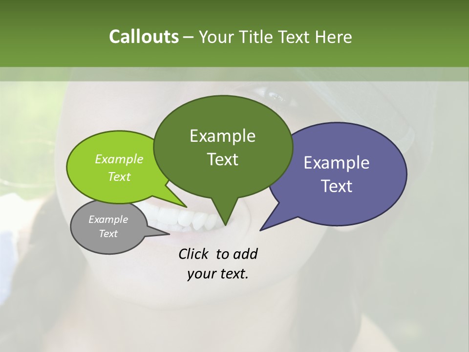 Hat Woman PowerPoint Template