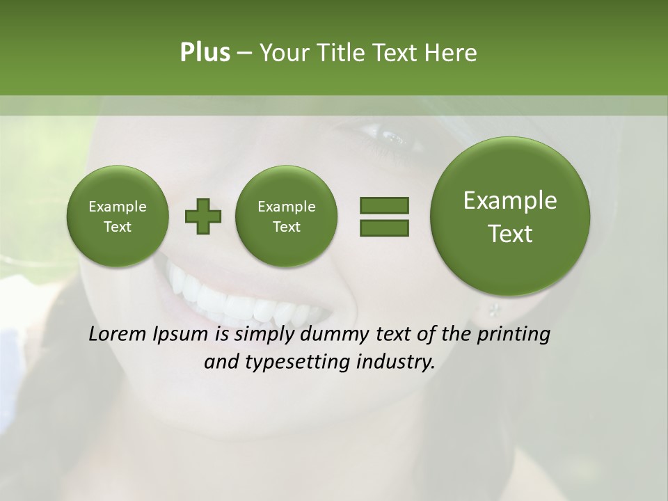 Hat Woman PowerPoint Template