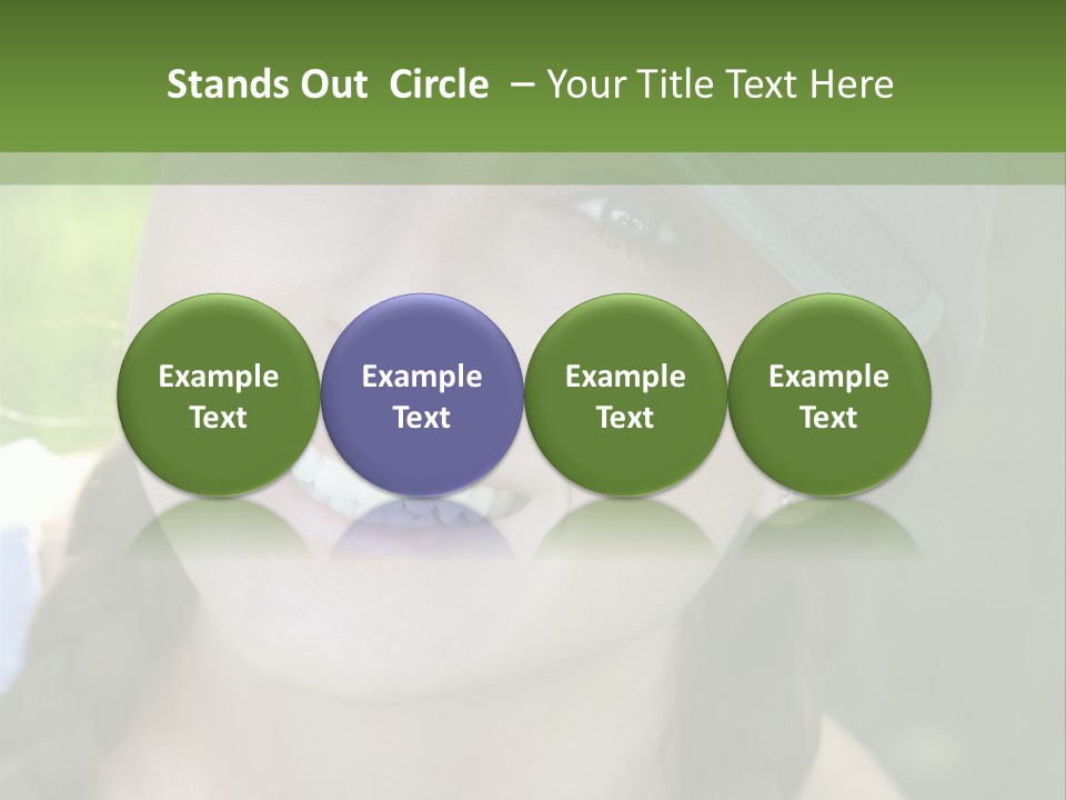 Hat Woman PowerPoint Template