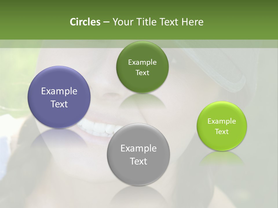 Hat Woman PowerPoint Template