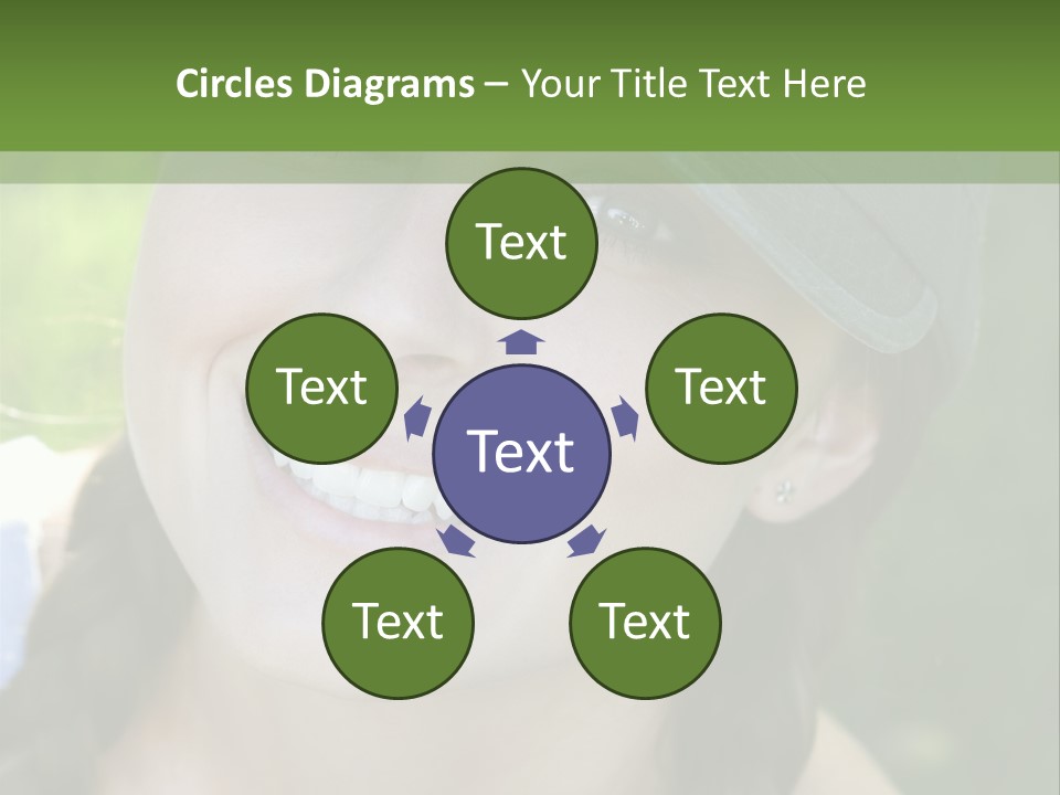 Hat Woman PowerPoint Template