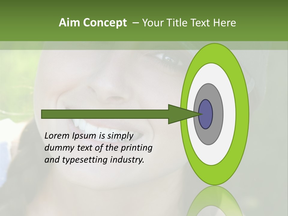 Hat Woman PowerPoint Template