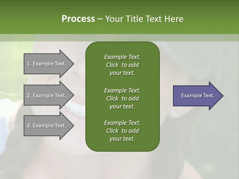 Hat Woman PowerPoint Template