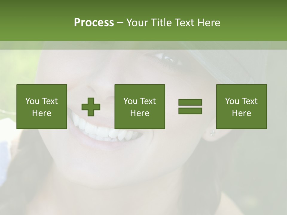 Hat Woman PowerPoint Template