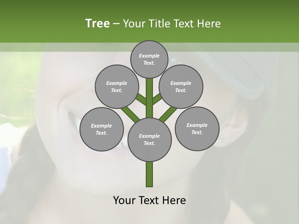 Hat Woman PowerPoint Template