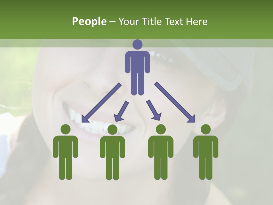 Hat Woman PowerPoint Template