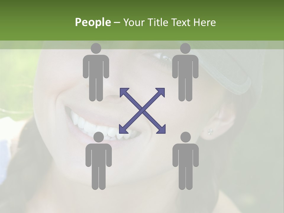 Hat Woman PowerPoint Template