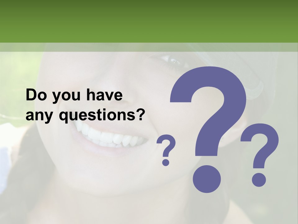 Hat Woman PowerPoint Template