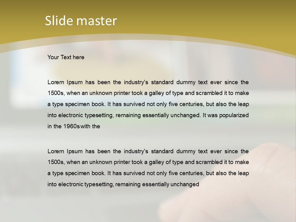 Computer Porn PowerPoint Template