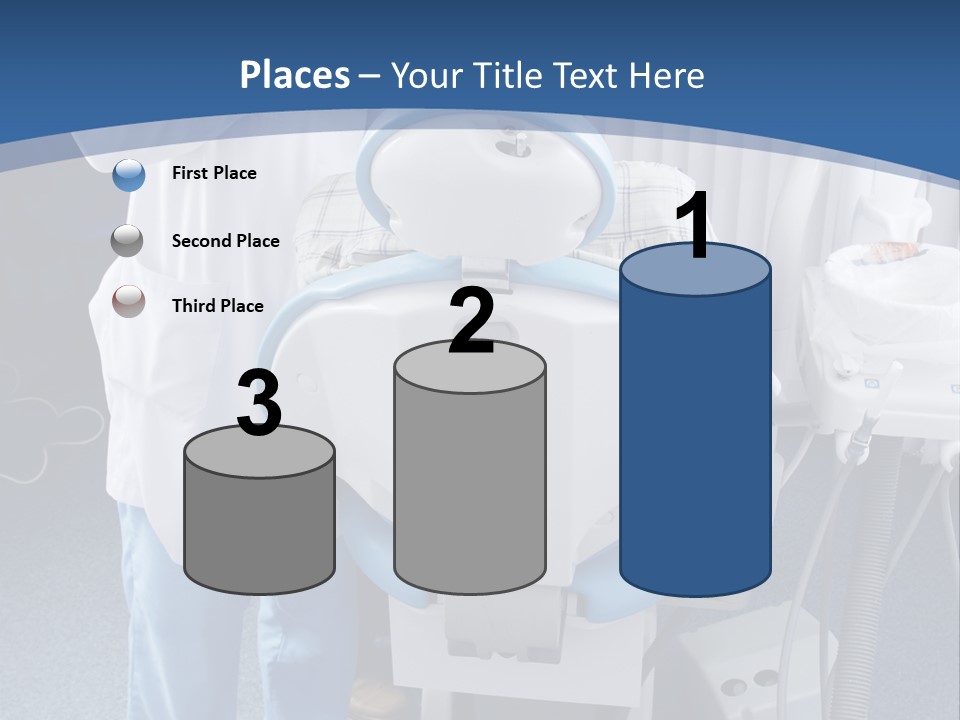 Dental Background: Work In Clinic (Operation, Tooth Replacement) PowerPoint Template