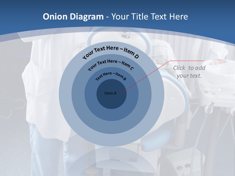 Dental Background: Work In Clinic (Operation, Tooth Replacement) PowerPoint Template
