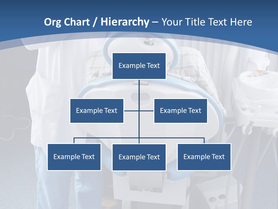 Dental Background: Work In Clinic (Operation, Tooth Replacement) PowerPoint Template