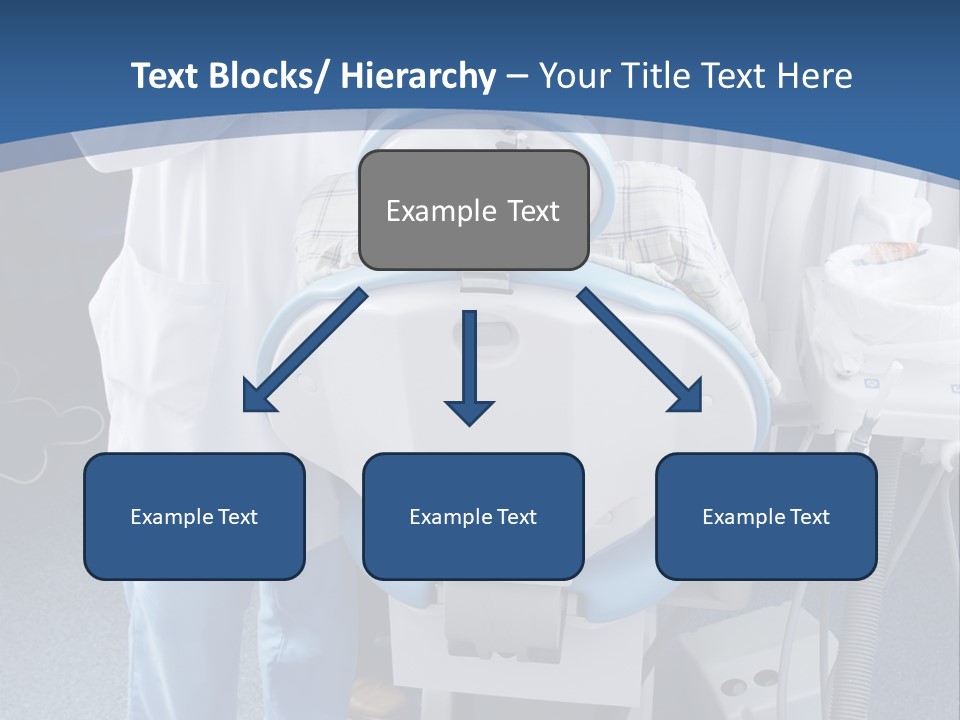 Dental Background: Work In Clinic (Operation, Tooth Replacement) PowerPoint Template