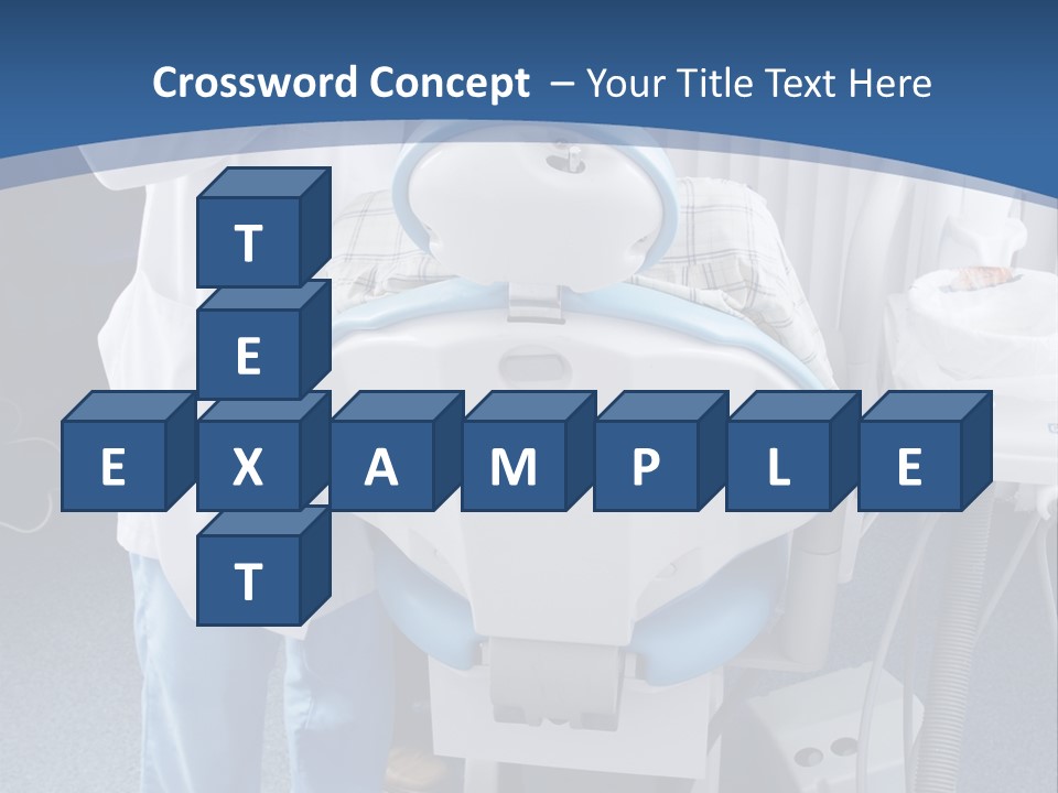 Dental Background: Work In Clinic (Operation, Tooth Replacement) PowerPoint Template